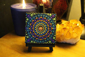 Sacred Geometry Mini Dot Painting