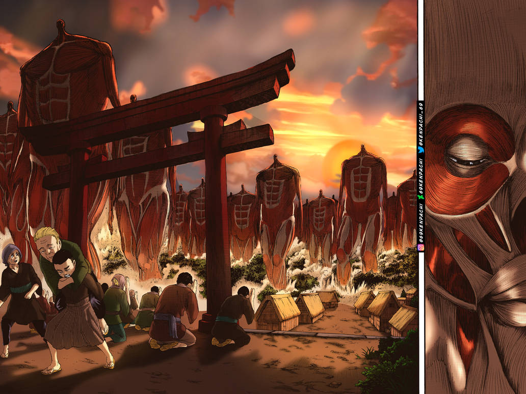 Attack on Titans | The Rumbling by 69kenpachi on DeviantArt