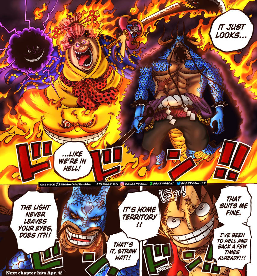 One piece Kaido Hybrid form by 69kenpachi on DeviantArt