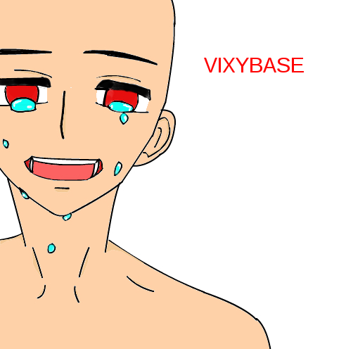 Anime Boy Crying -base by VixyBase on DeviantArt