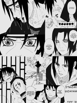 Itachi Manga Panels 