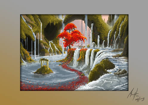 Lagoon - Pixel Art