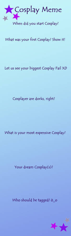 +Just Another Cosplay Meme XD+