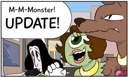 M-M-Monster! pages 8 + 9