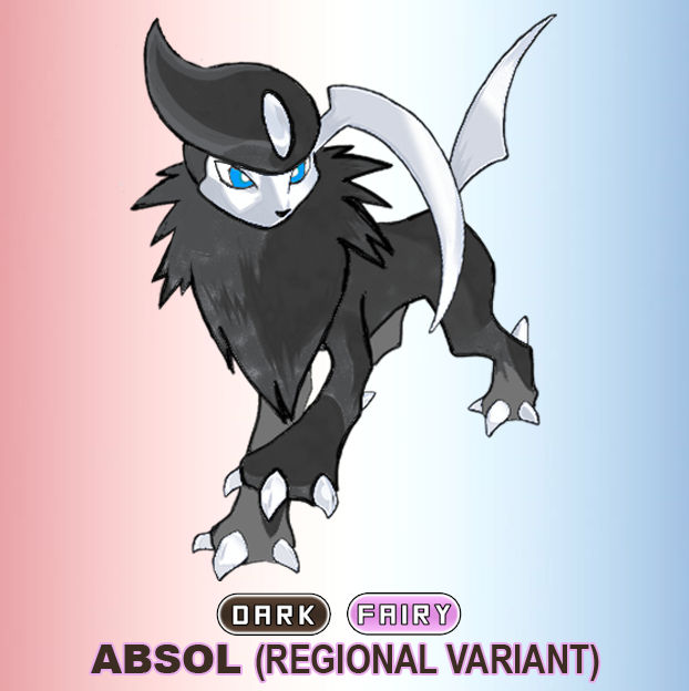 Absol (Regional Variant) by TEZofAllTrades on DeviantArt
