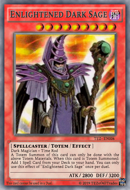 dark sage yugioh card G5-01 Exclusive Starlight Rare version of Dark Sage Yu-Gi-Oh: Enlightened Dark Sage by