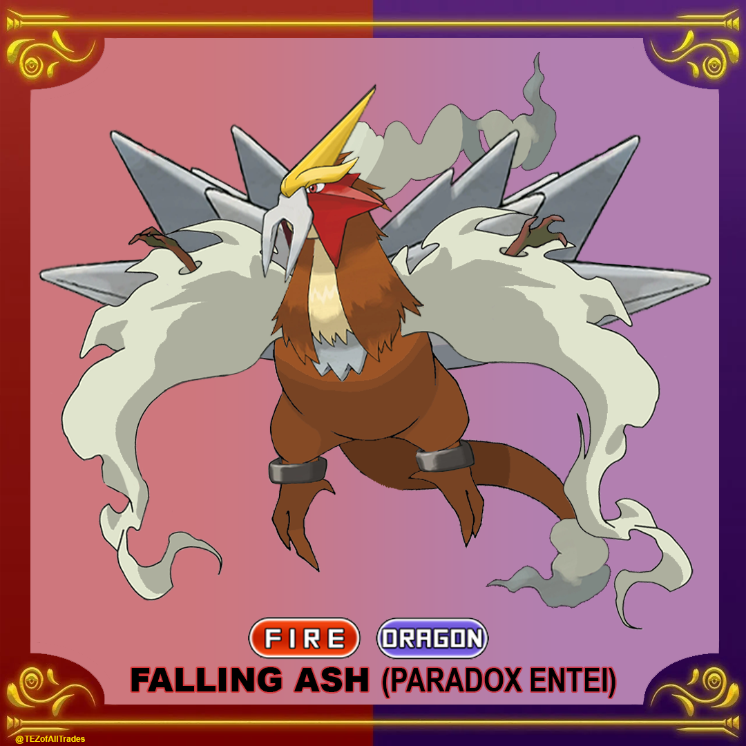 Past Paradox Forms for Entei and Raikou! : r/fakemon