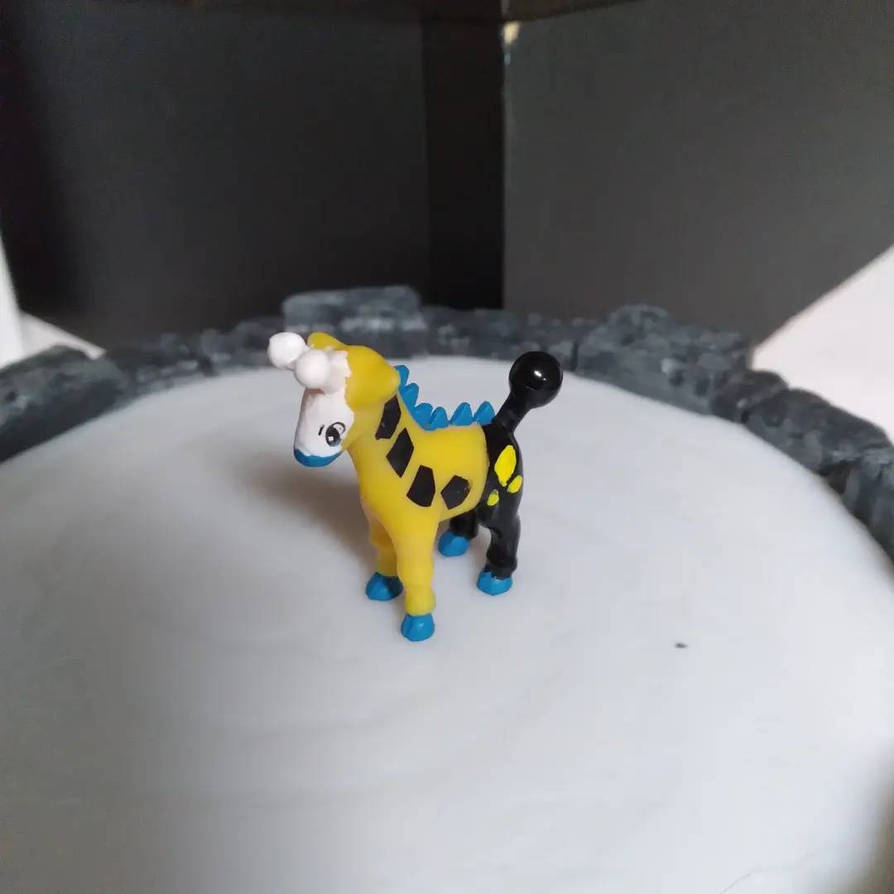 shiny girafarig figure by lordsologalaxi on DeviantArt