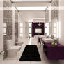 Purple-White Bathroom 2