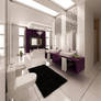 Purple-White Bathroom 1
