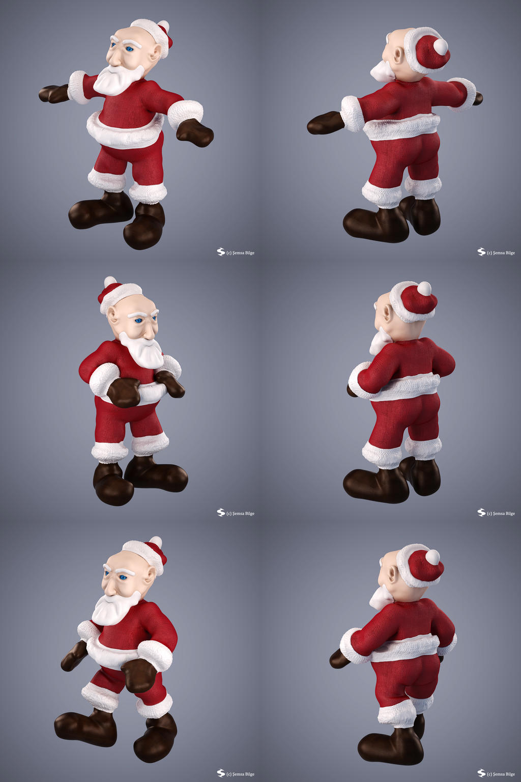 Santa (Cartoon Character) by Semsa on DeviantArt