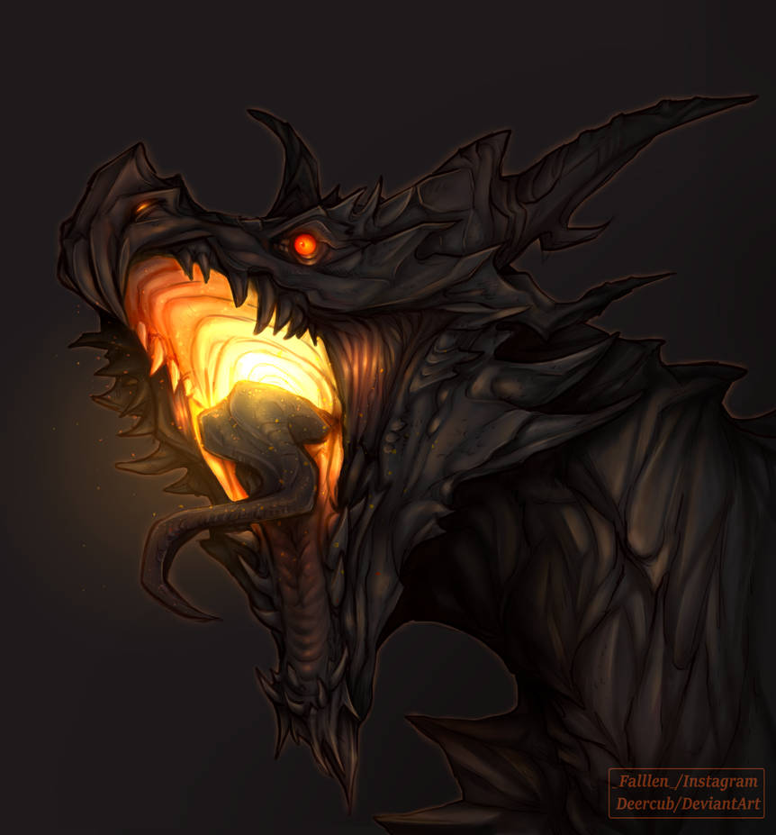 Alduin, The World Eater by Eedaeth on DeviantArt