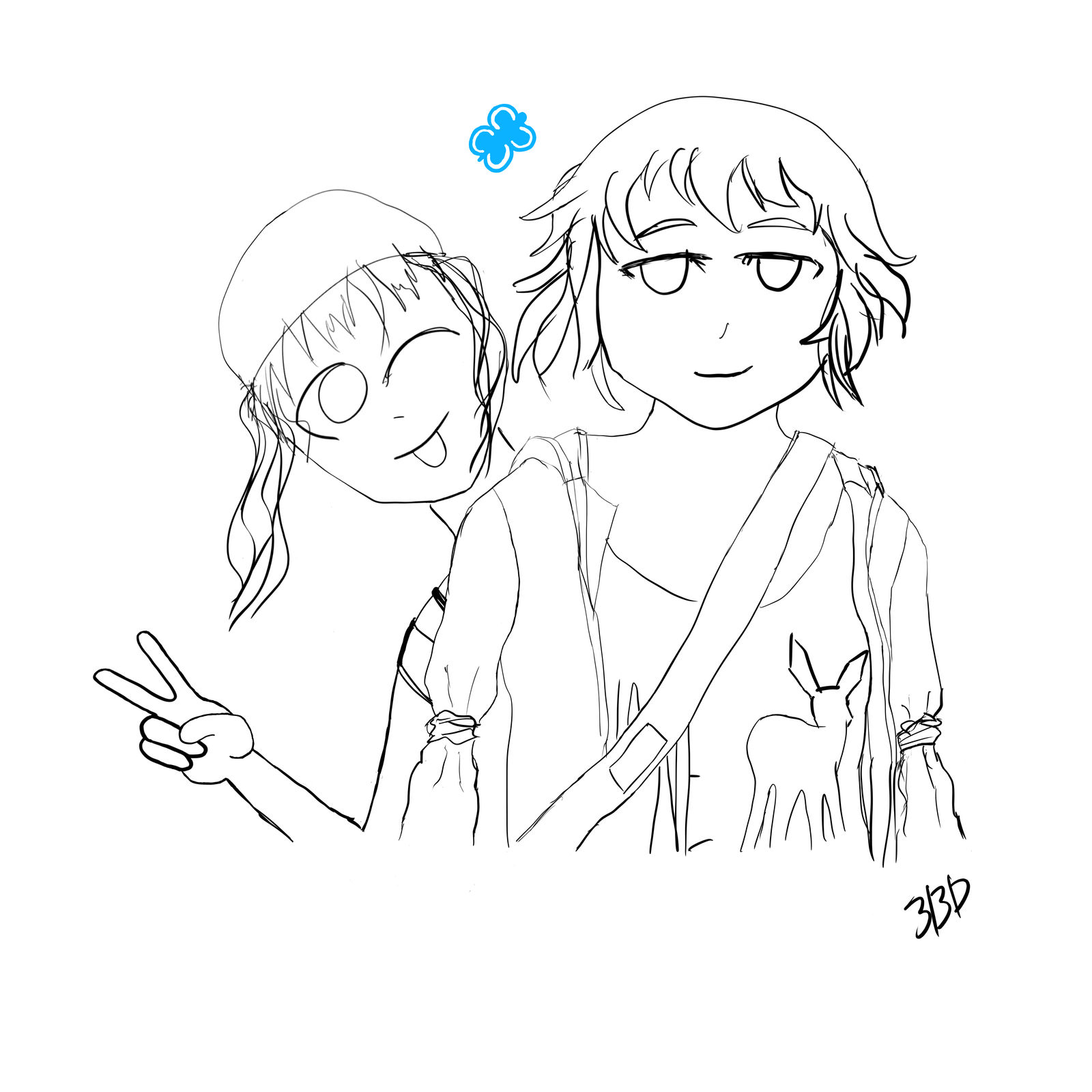 Rin Caulfield and Emi Price by 300BillionDegrees