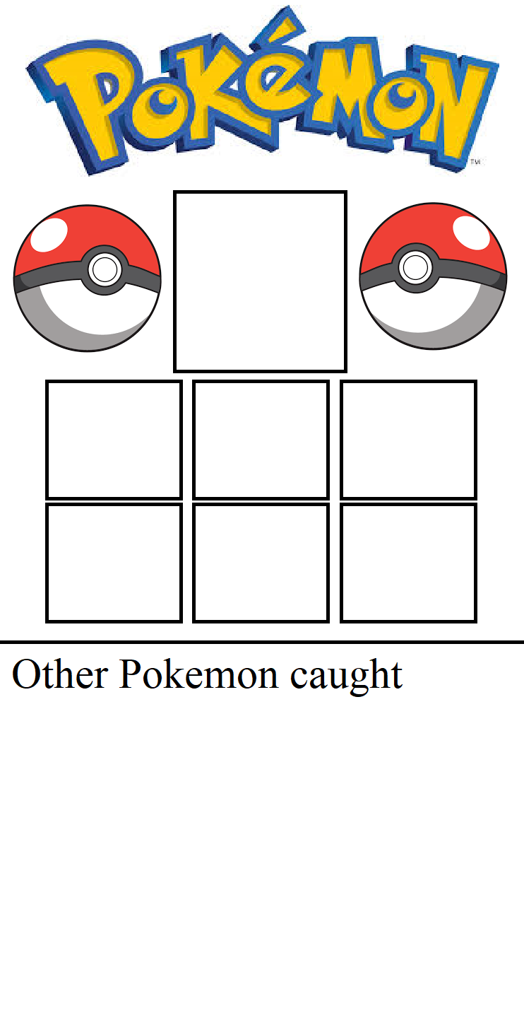 Pokemon Team Template 2 by Foxboy614 on DeviantArt
