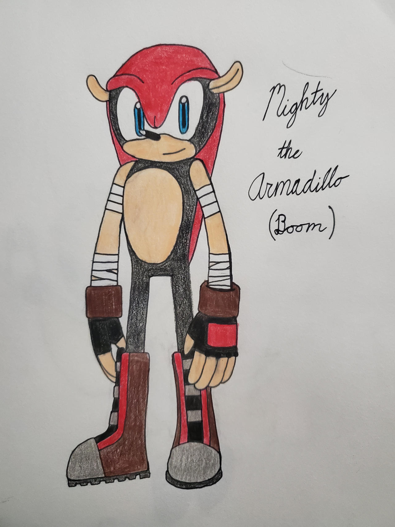 Mighty the Armadillo by UnoRaccoonArt -- Fur Affinity [dot] net