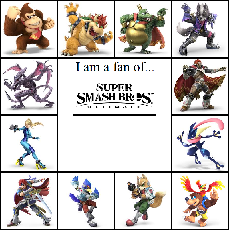 Ssbu Roster Deviantart Fan of SSBU by Foxboy614 on DeviantArt