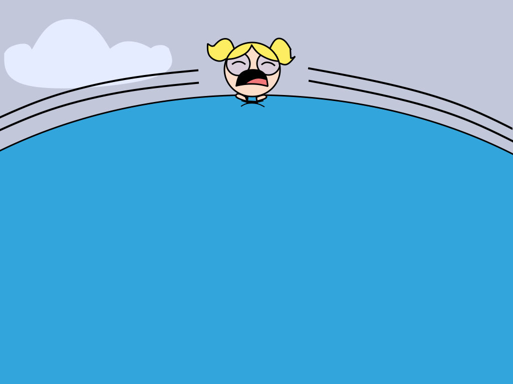 Bubbles screams while her dress inflates by ThereturnofNN10 on DeviantArt