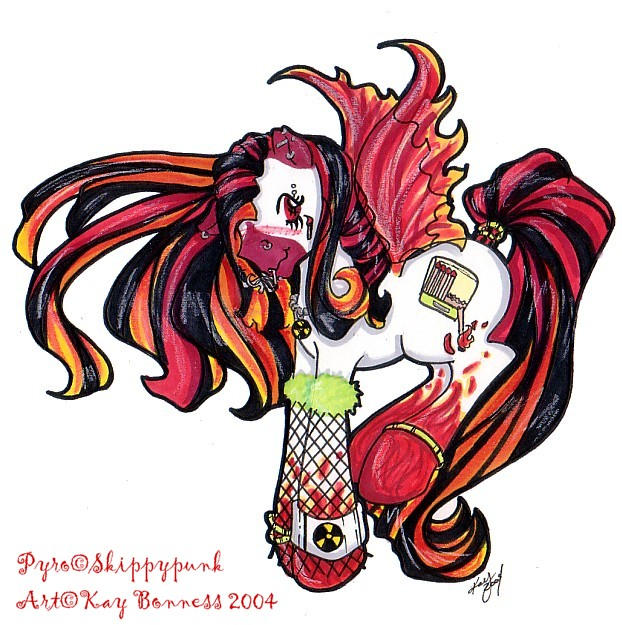 Pyro Mlp Pyro-MLP for Skippypunk by Kay-Kitten on DeviantArt
