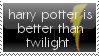 Harry Potter rules stamp