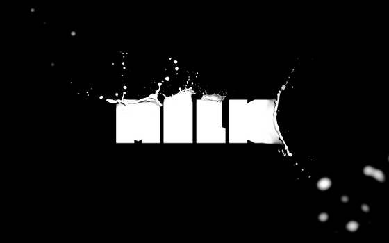 Milk Typography