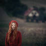 red bonnet