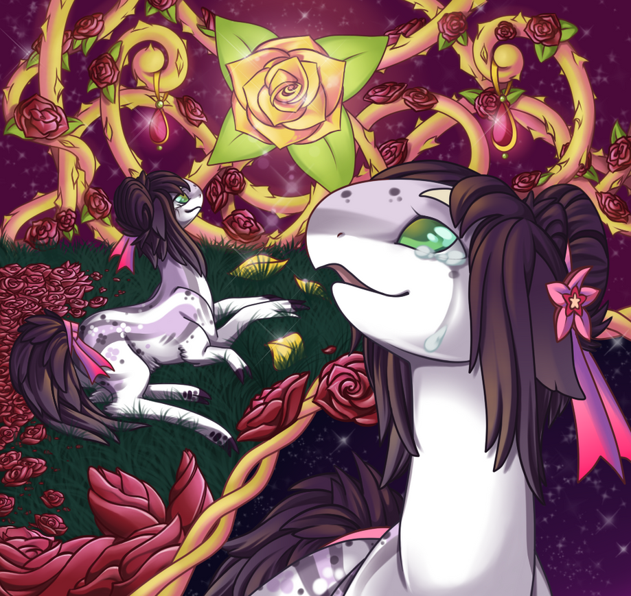 The Rose  -  Final DTA entry by Crystal-Comb