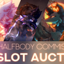 Halfbody commission slot [AUCTION] Closed
