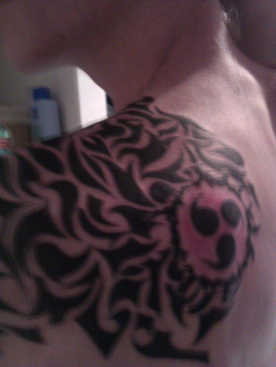 Проклятая печать Саске тату