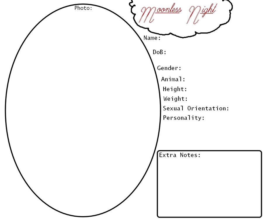 Character Bio Template by Demonnmisery on DeviantArt