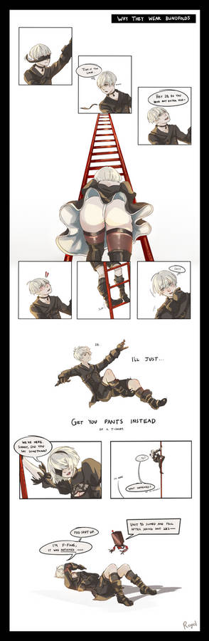 NieR: A | Why They Wear Blindfolds