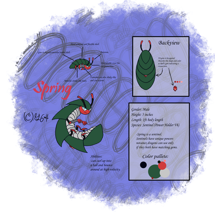 Spring ref sheet by Gravitrax64 on DeviantArt