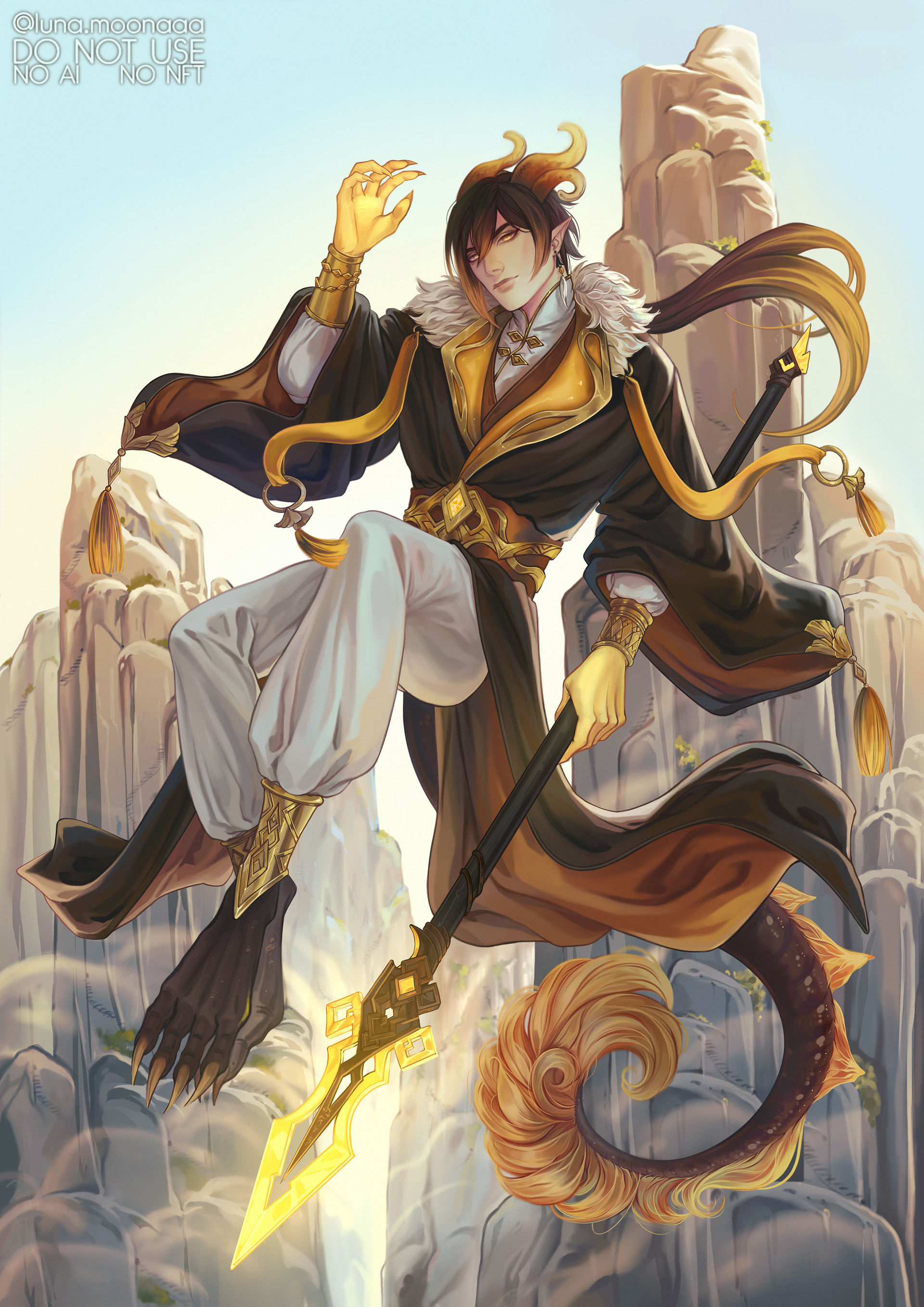 Morax by lunamoonaaa on DeviantArt