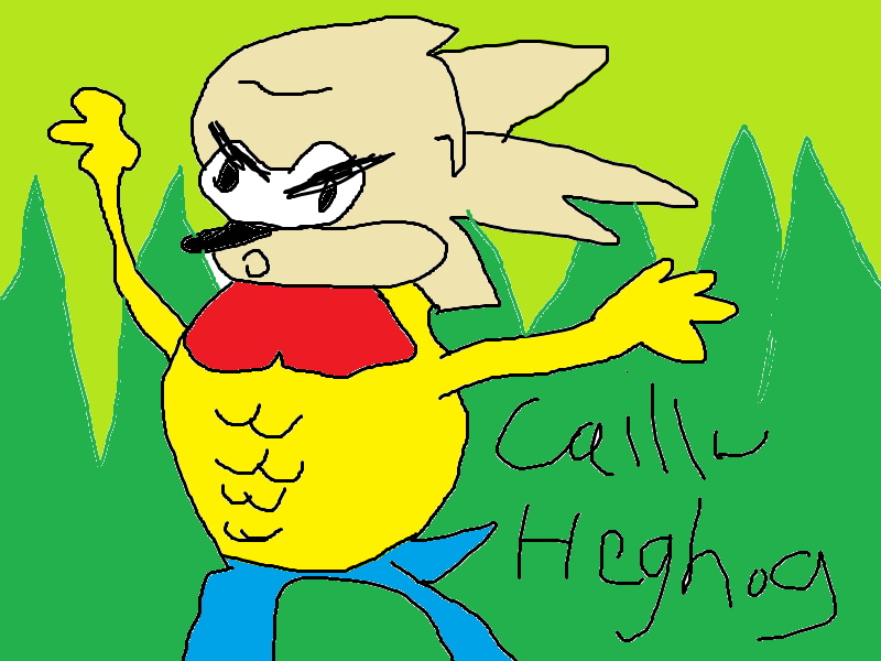 My Sonic OC - Caillu Heghog