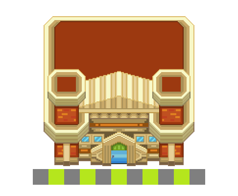 Heart Gold And Soul Silver Indigo League Building by maicerochico