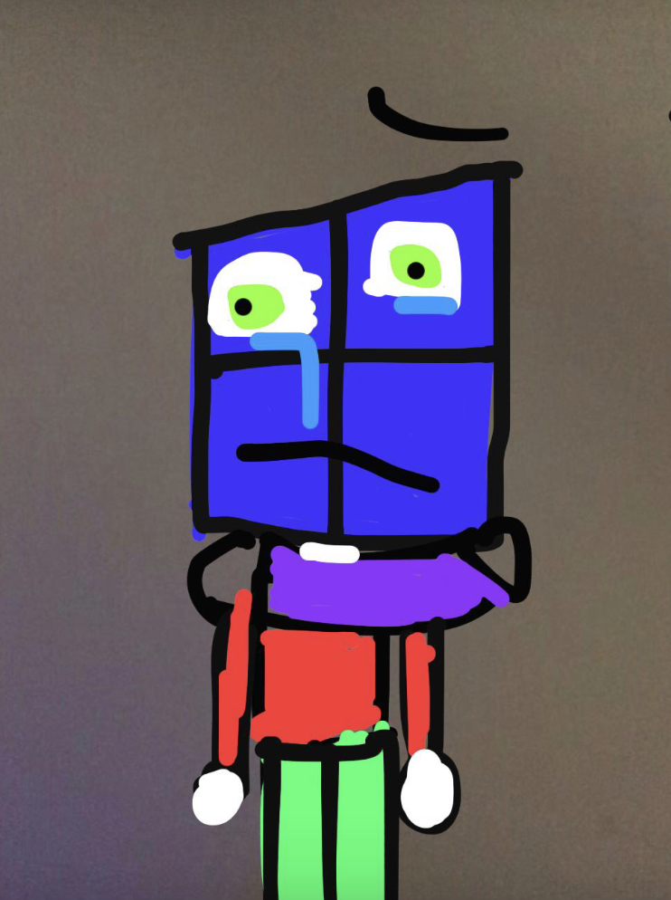 Windows 10 cries on unease by Gianfranchina on DeviantArt