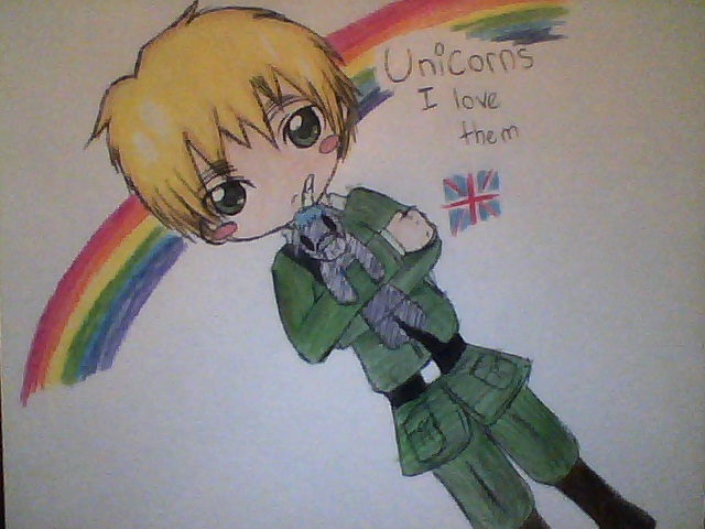 Hetalia:Iggy Loves Unicorns