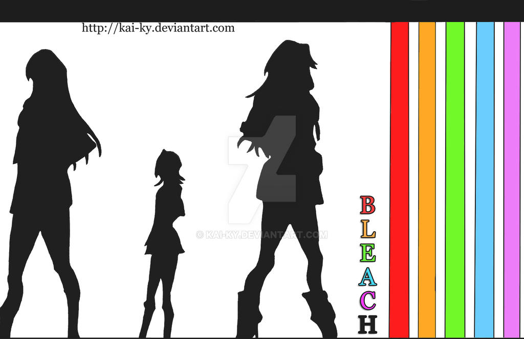 Bleach Colorblock Bleach Color Spectrum by Kai-Ky on DeviantArt