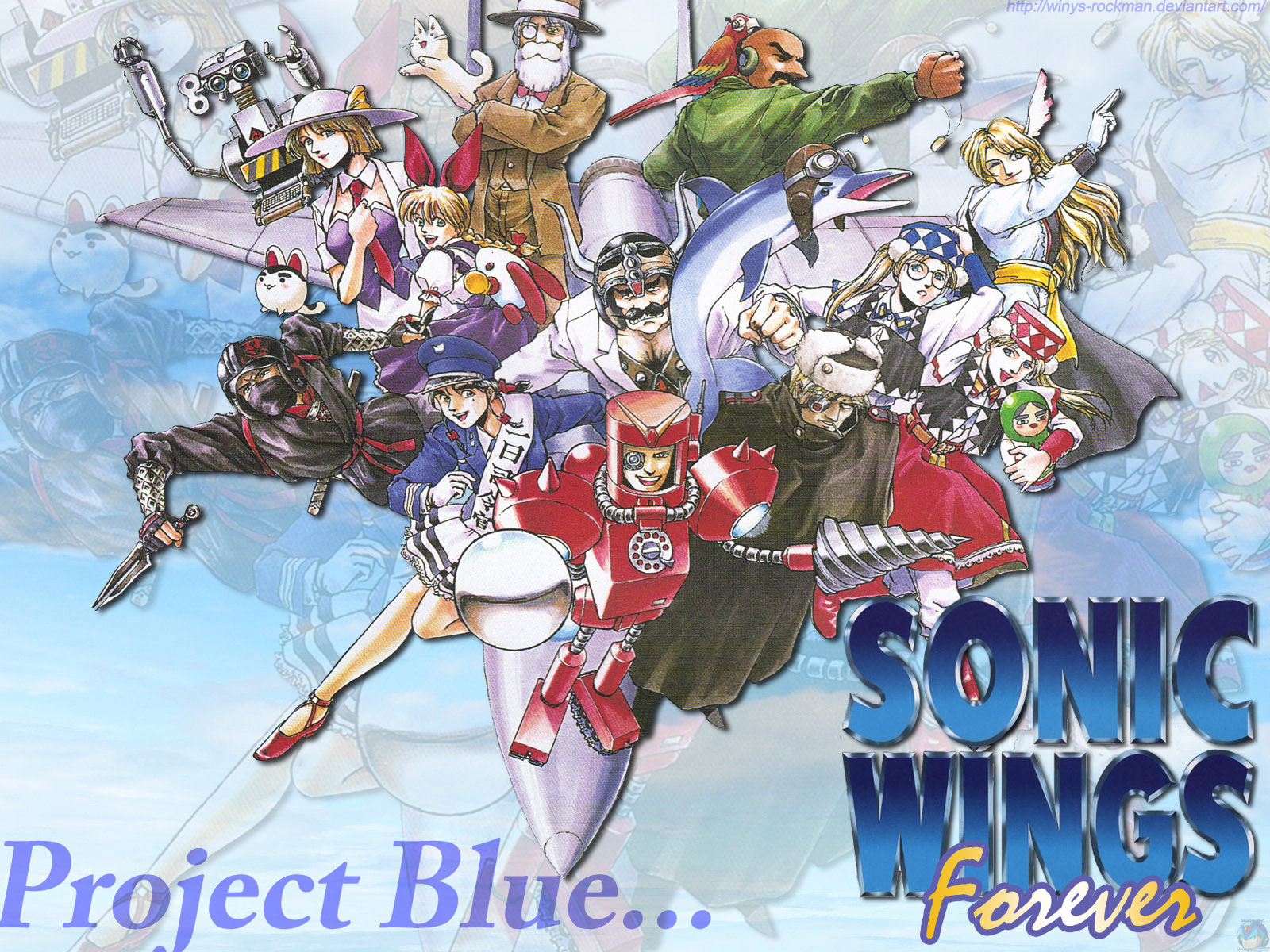 Sonic Wings Wallpaper 4