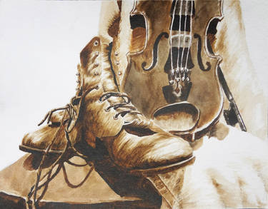 Violin and Boot