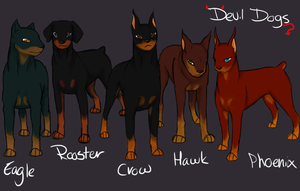 Devil Dog R the Devil Dogs by goddessgrafx on DeviantArt
