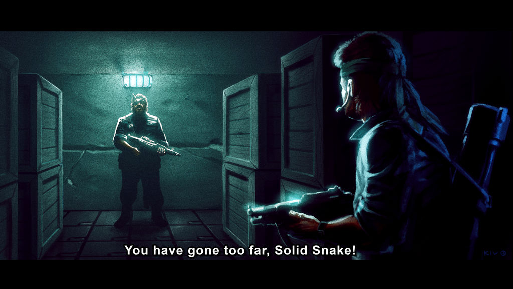 Metal Gear 1 Big Boss by Decepticoin on DeviantArt