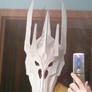 Sauron Helmet. paper macie style