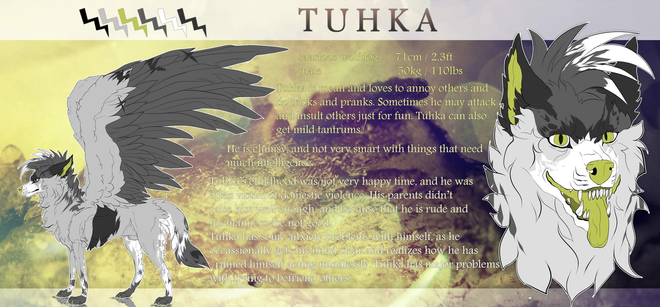 Tuhka reference sheet