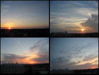 Sunsets from my window XD