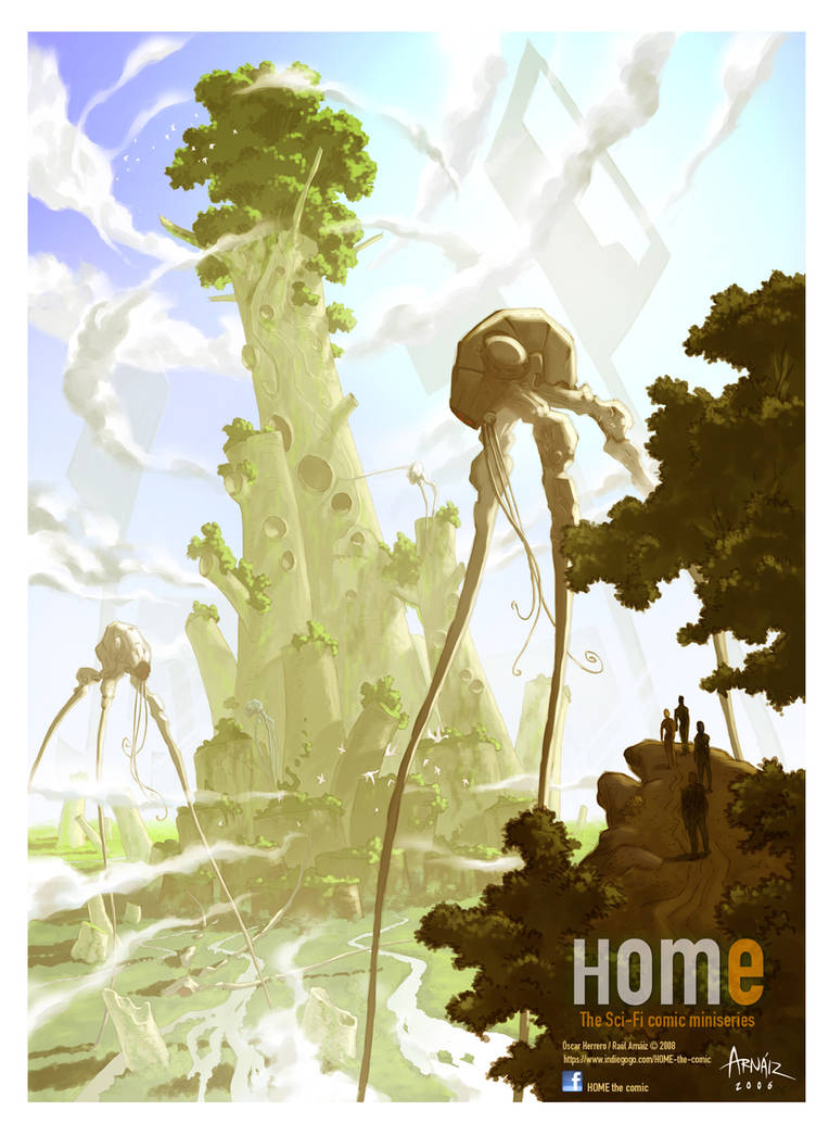 Comic 'HOME' Vol. 1. Sketch of a scene by RaulArnaiz on DeviantArt