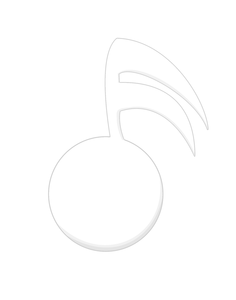 Aria Asset (White Semiquaver/Musical Note) by ProjectLYKaz on DeviantArt