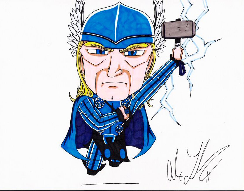 Blue Lantern Thor