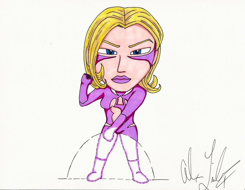 Violet Lantern Invisible Woman