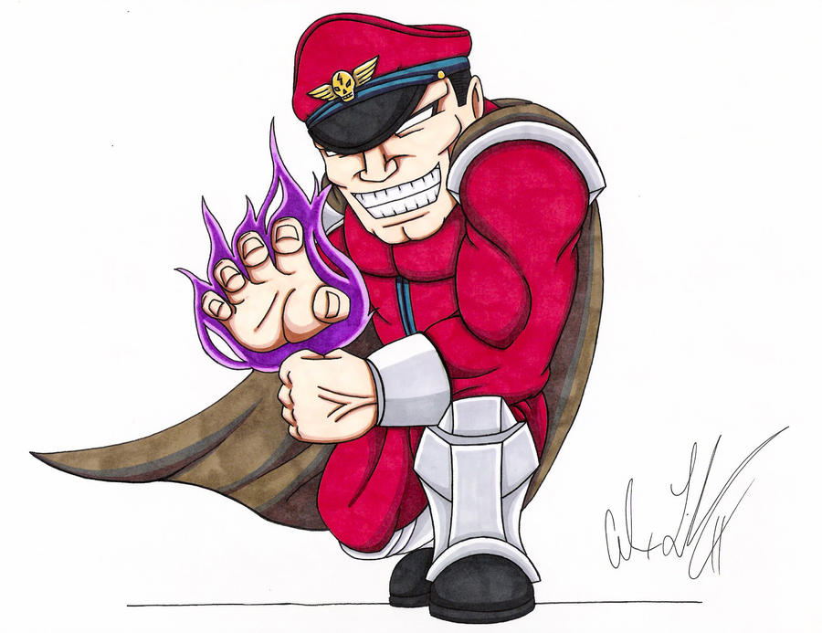 Street Fighter's M Bison