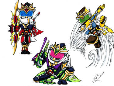 Kamen Rider Scroll Forms 1